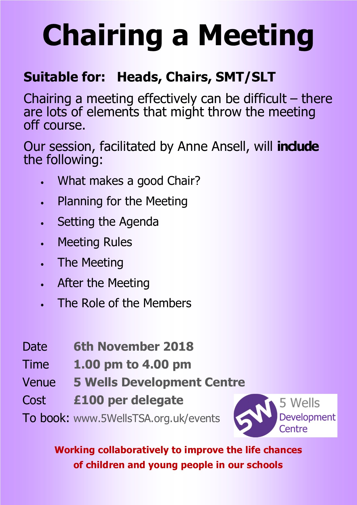 Chair0611 Chairing a Meeting