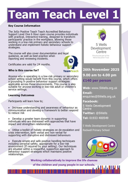 JoGo2911 Team Teach Training