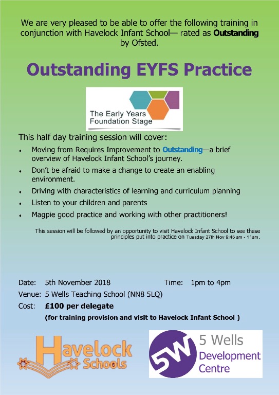 Outstanding EYFS flier 0511