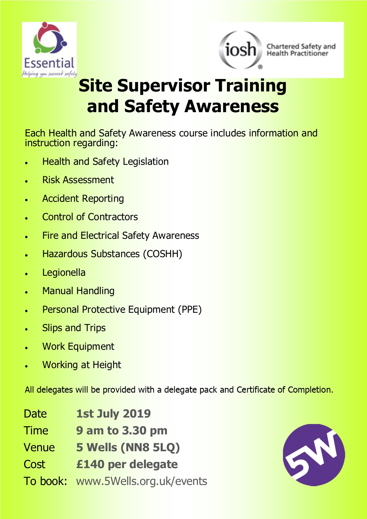 SS010719 Site Supervisor