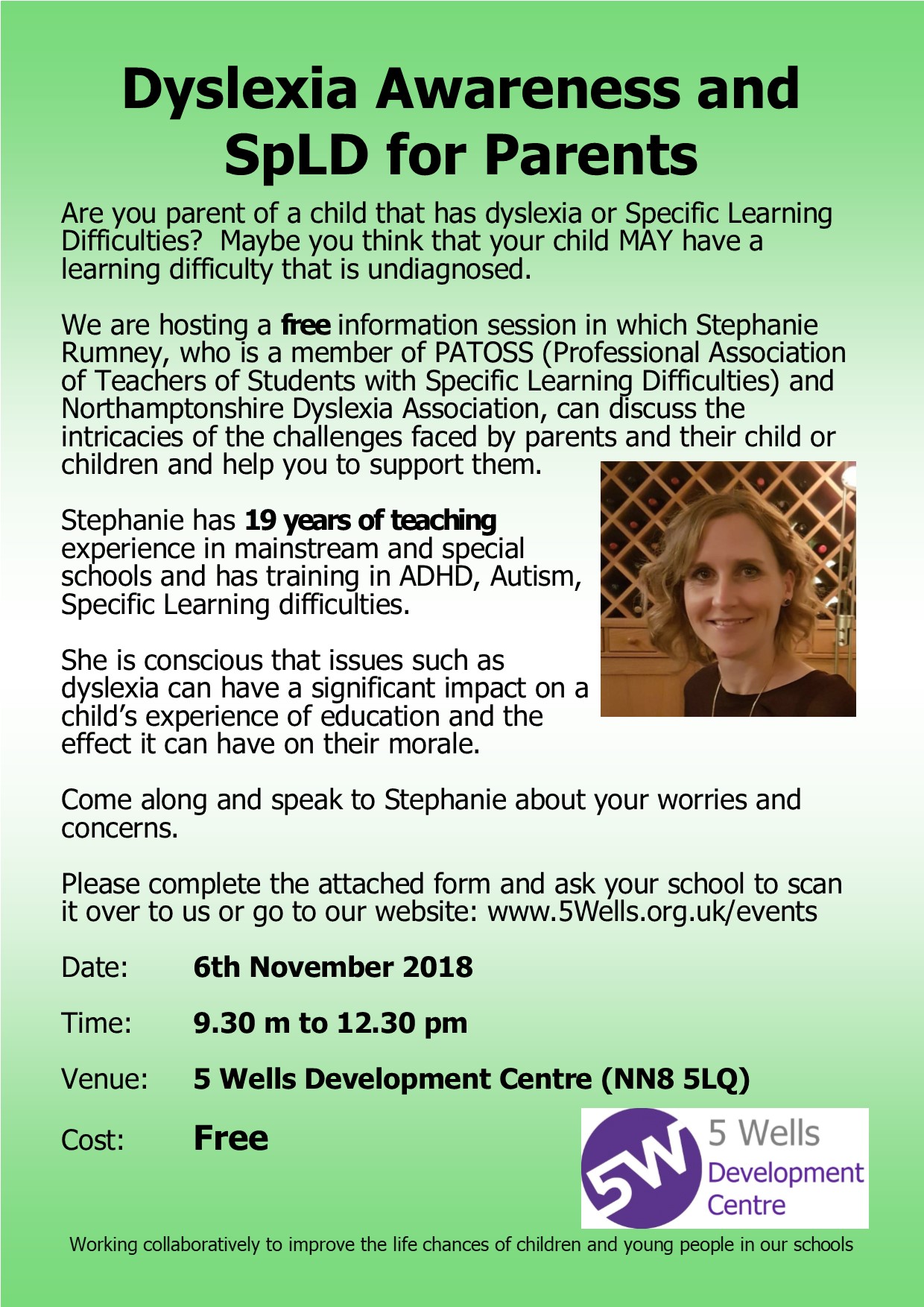 SpLD0611 Dyslexia and SpLD Parents